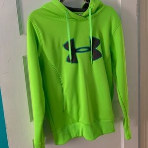 Under armour - Storm Hoodie - Lime Green